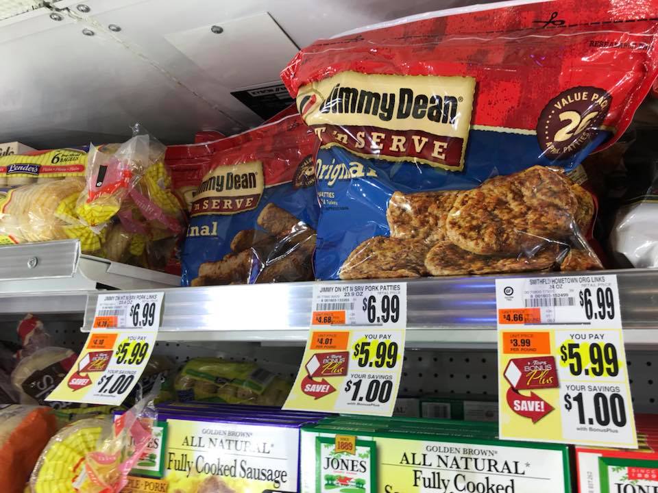 Jimmy Dean Sausage Big Bags At Tops Markets