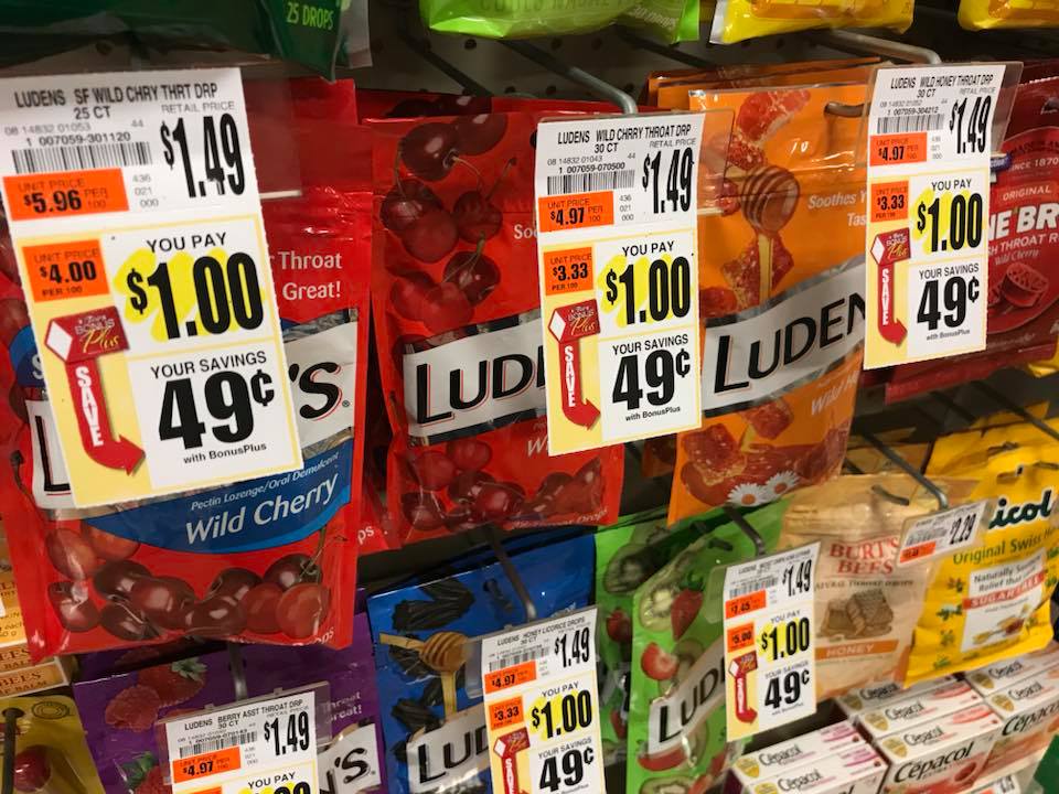 Luden's Cough Drops Deal At Tops Markets