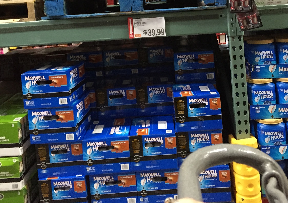 Maxwell House K Cups At BJ's