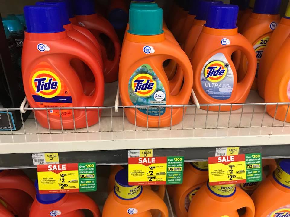 Tide Detergent Deal At Dollar General