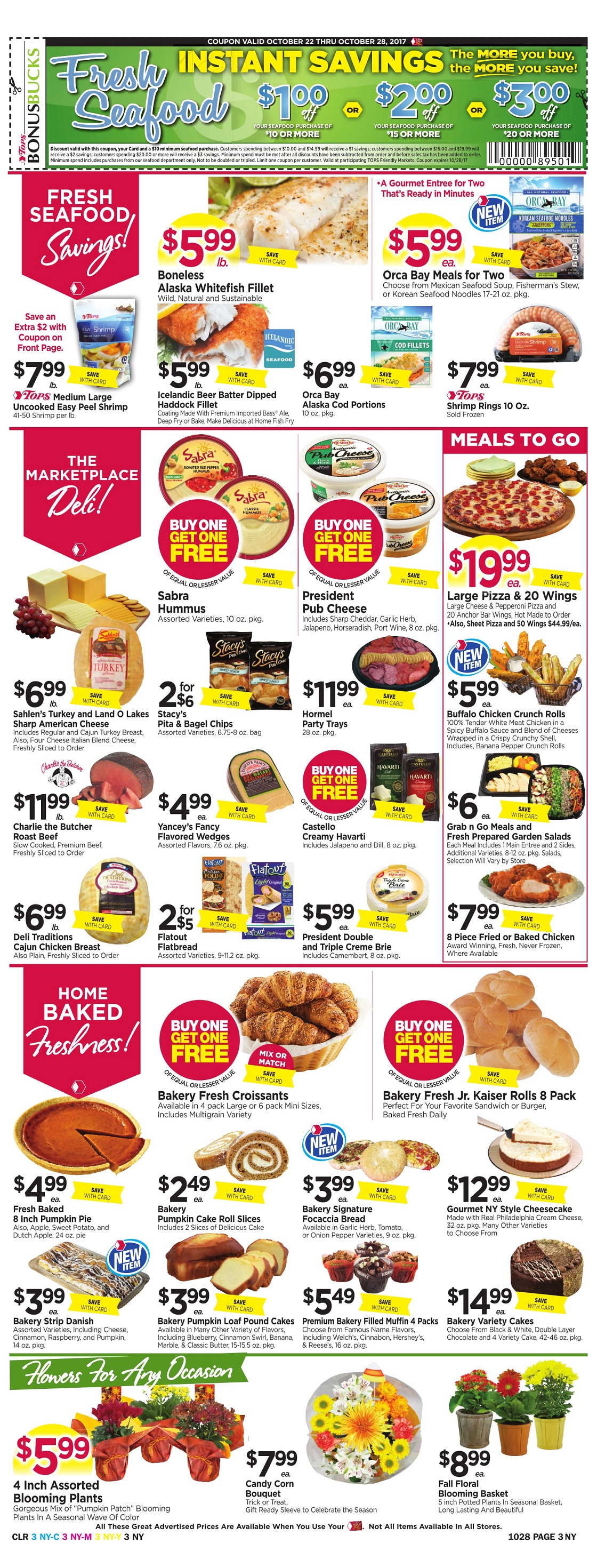 Tops Markets Ad Preview Week 10 22 Page 3