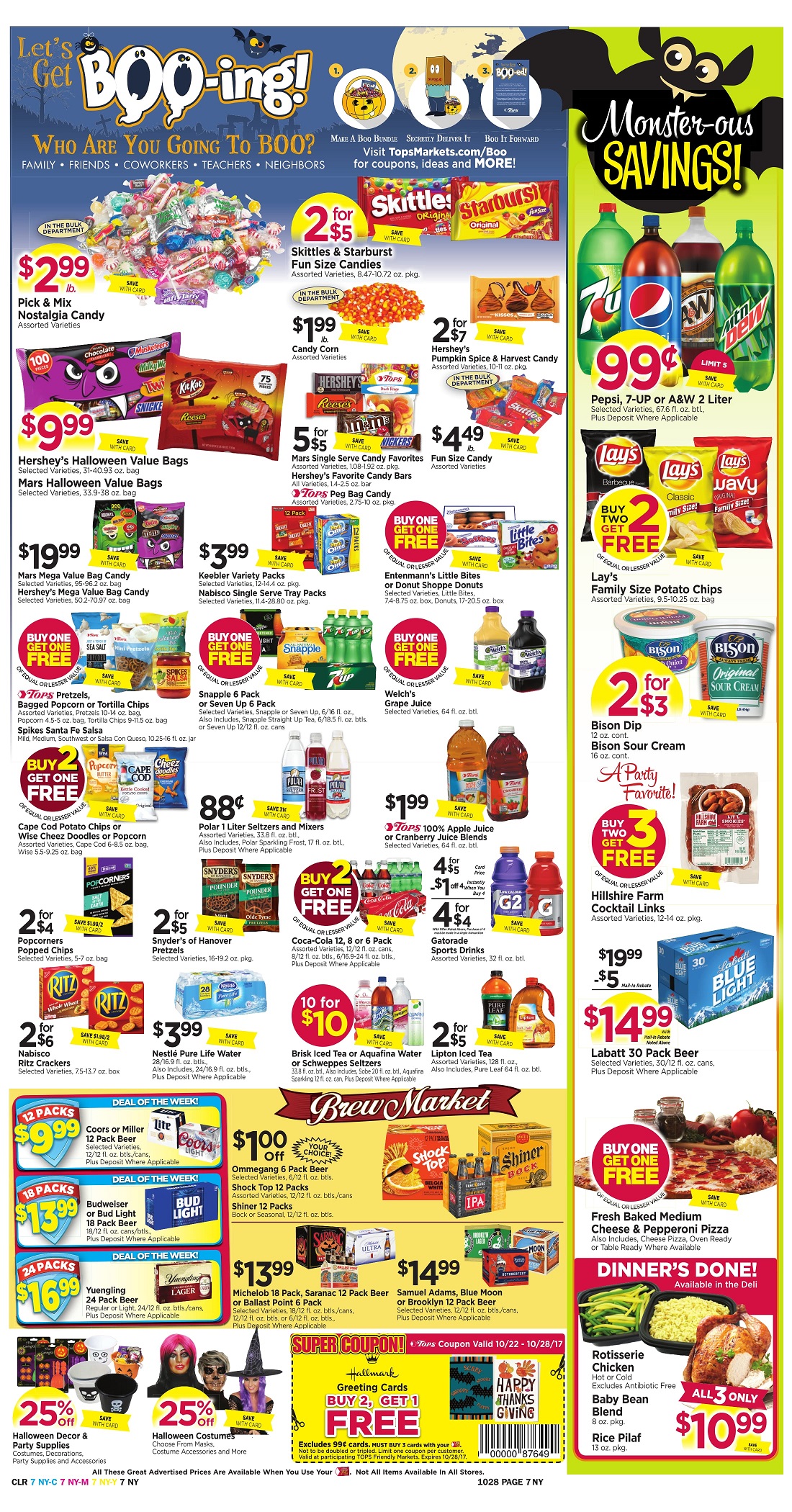 Tops Markets Ad Preview Week 10 22 Page 7