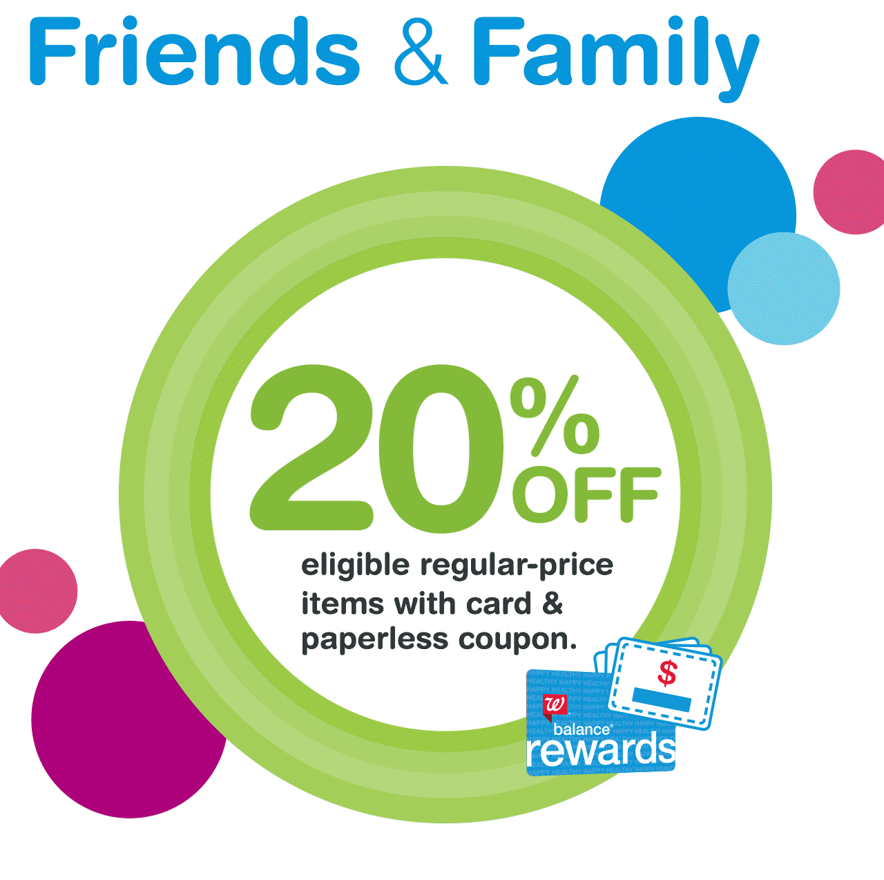 Walgreens Friends And Family Coupon