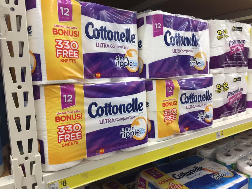 Cottonelle At Dollar General Store