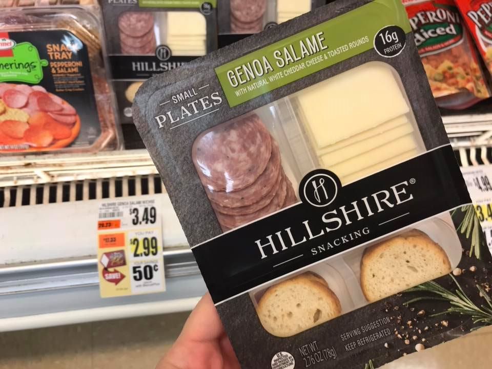 Hilshire Snacking Trays At Tops Markets