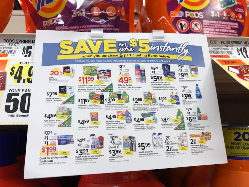 Instant Savings PG Offer At Tops Markets