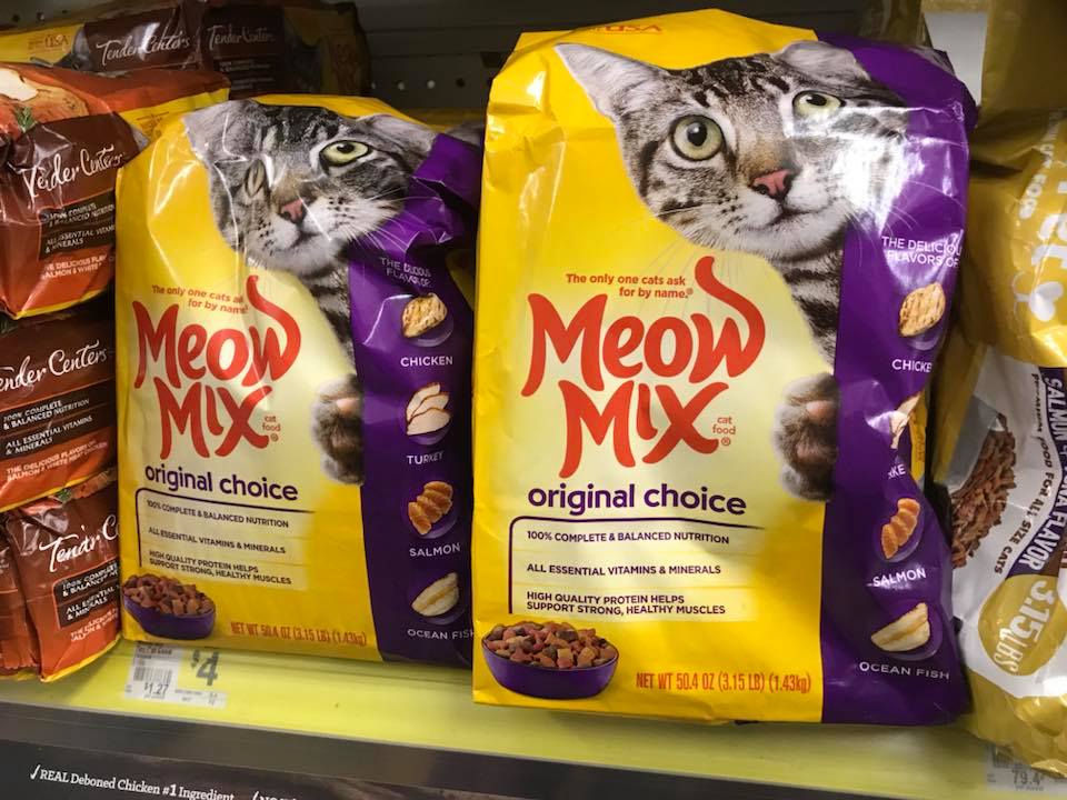 Meow Mix At Dollar General