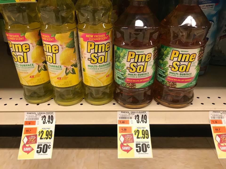 Pine Sol Deal At Tops