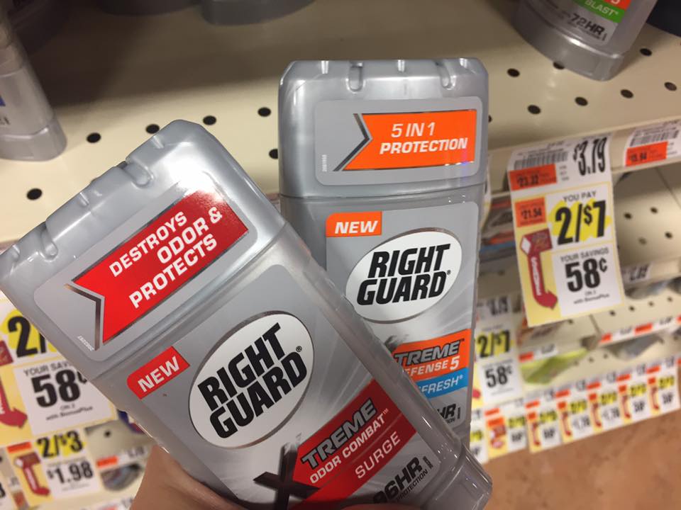 Right Guard Sale At Tops Markets