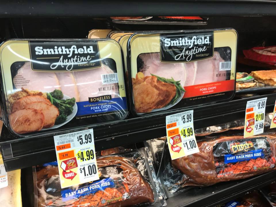 Smithfield Anytime Ham Steaks At Tops