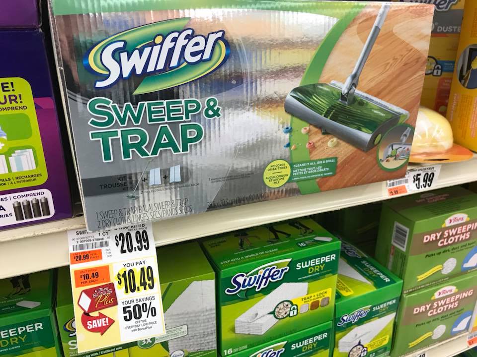Swiffer Sweep And Trap Deal At Tops Makrets