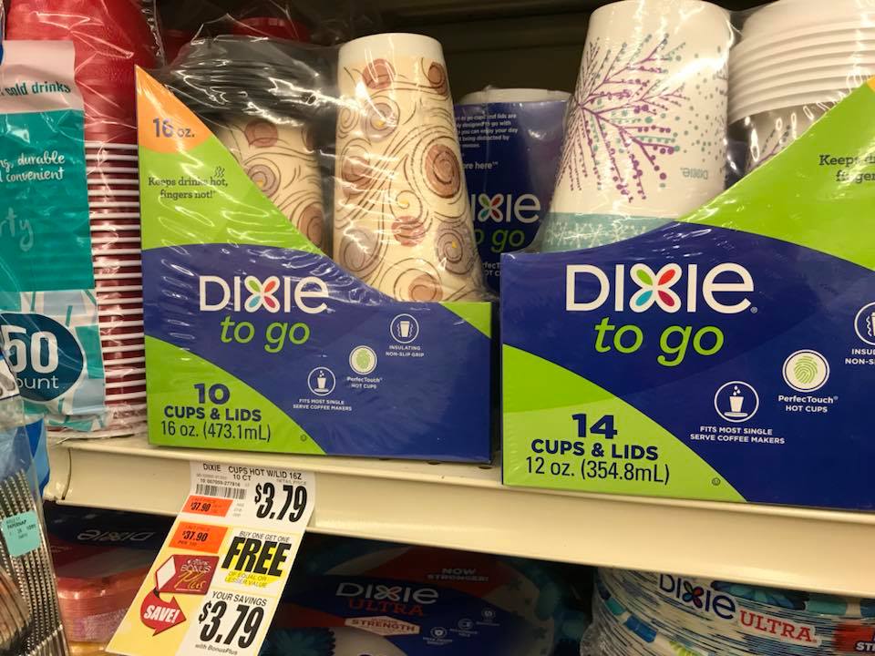 Dixie Cup Bogo Deal At Tops Markets