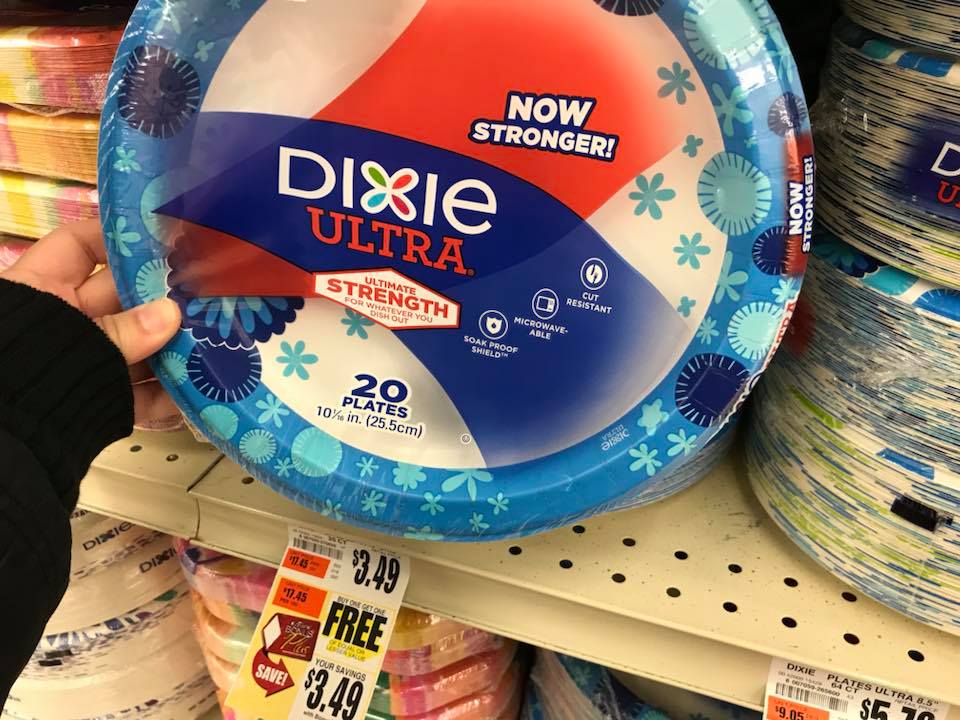Dixie Plates Bogo Deals At Tops Markets