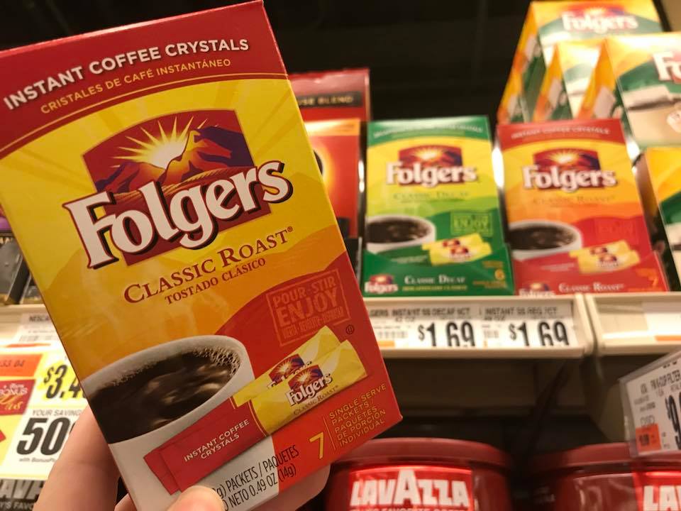 Folgers Single Coffee Sticks At Tops Markets