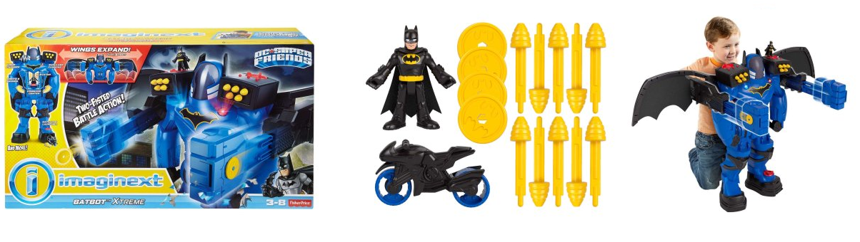 Imaginext DC Super Friends Batman Batbot Xtreme