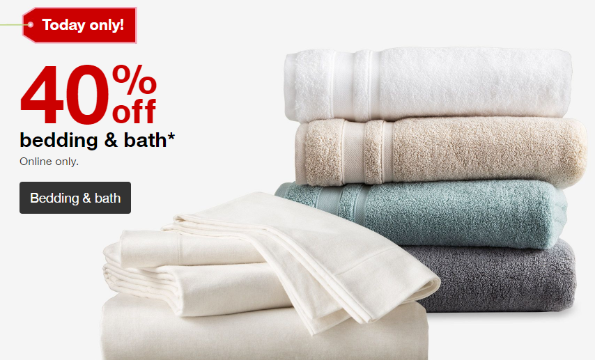 Save 40% On Bedding At Target