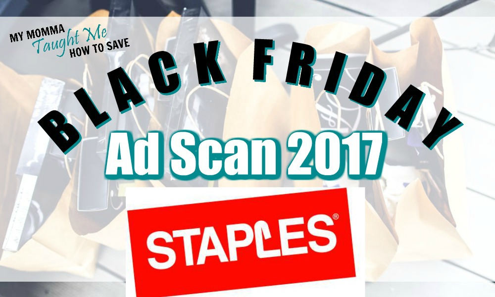 Staples Black Friday Ad Scan