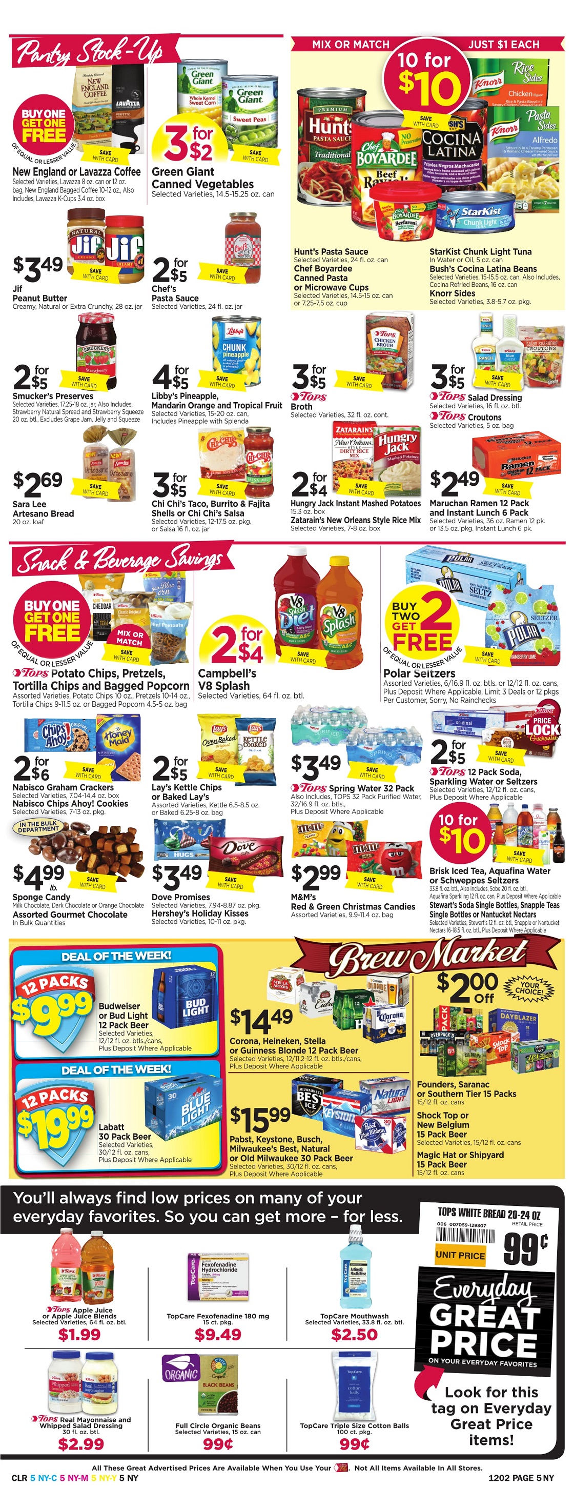 Tops Markets Ad Scan Preview Week Of 11 26 Page 5