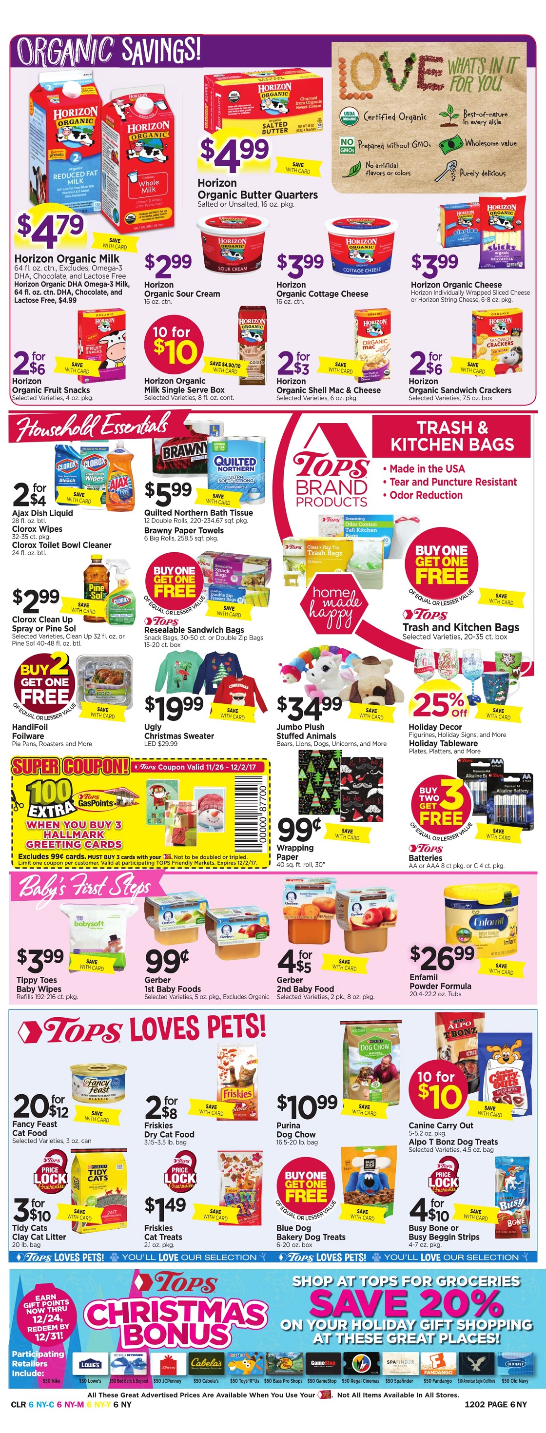 Tops Markets Ad Scan Preview Week Of 11 26 Page 6