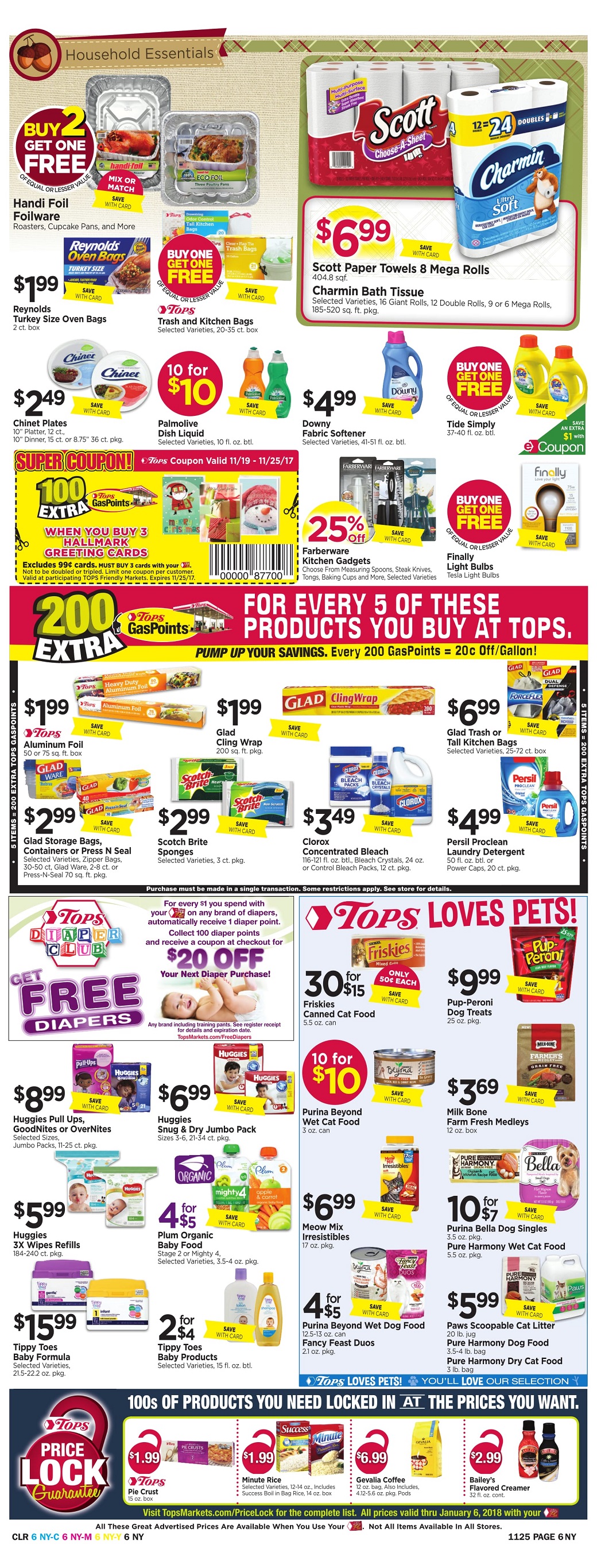 Tops Markets Ad Scan Week 11 19 Page 6