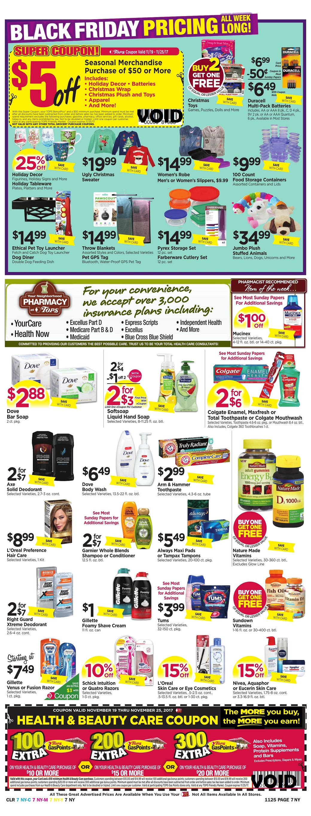 Tops Markets Ad Scan Week 11 19 Page 7