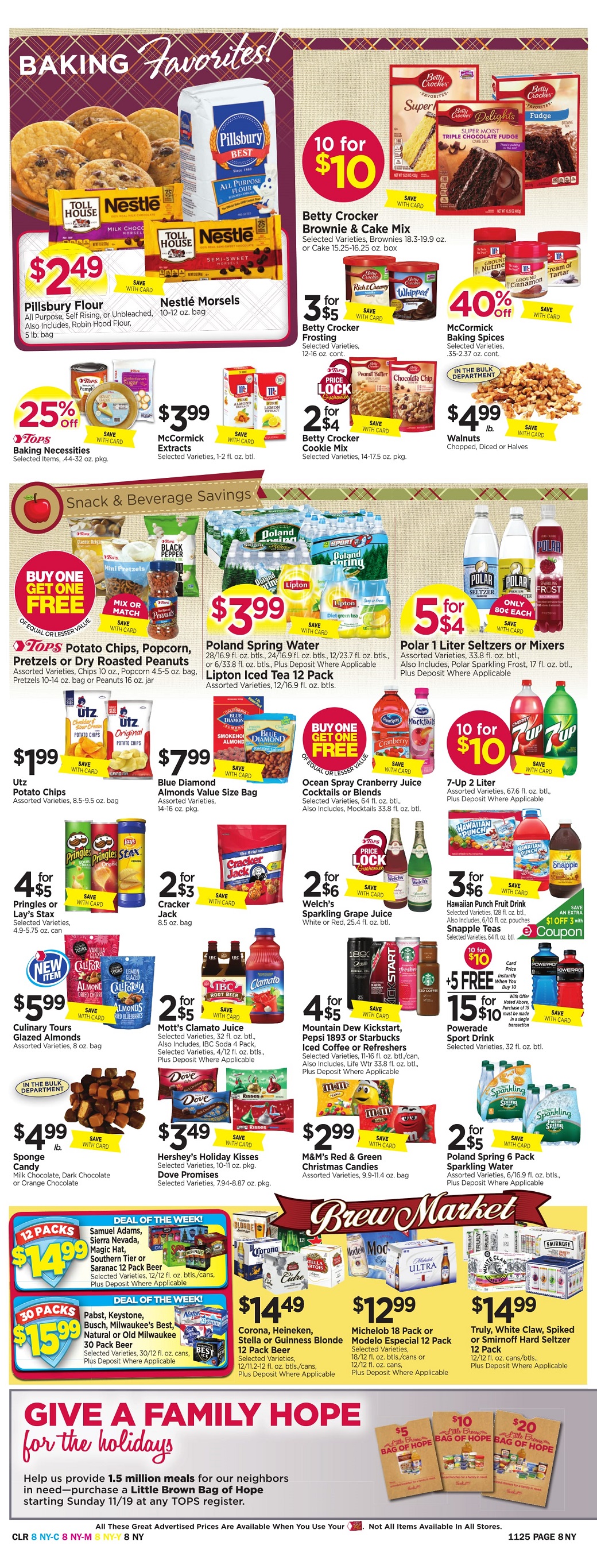 Tops Markets Ad Scan Week 11 19 Page 8