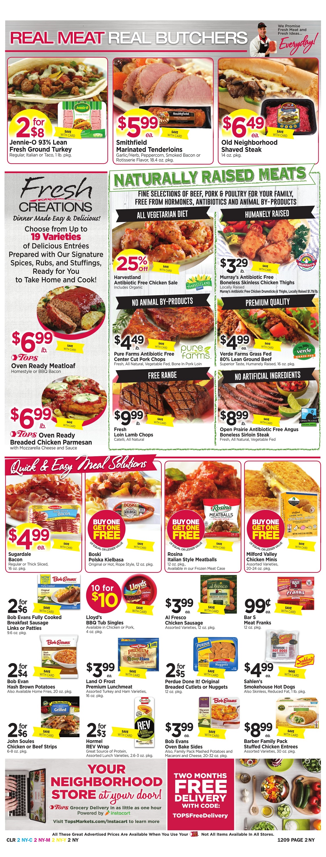 Tops Markets Ad Scan Week Of 12 3 Page 2