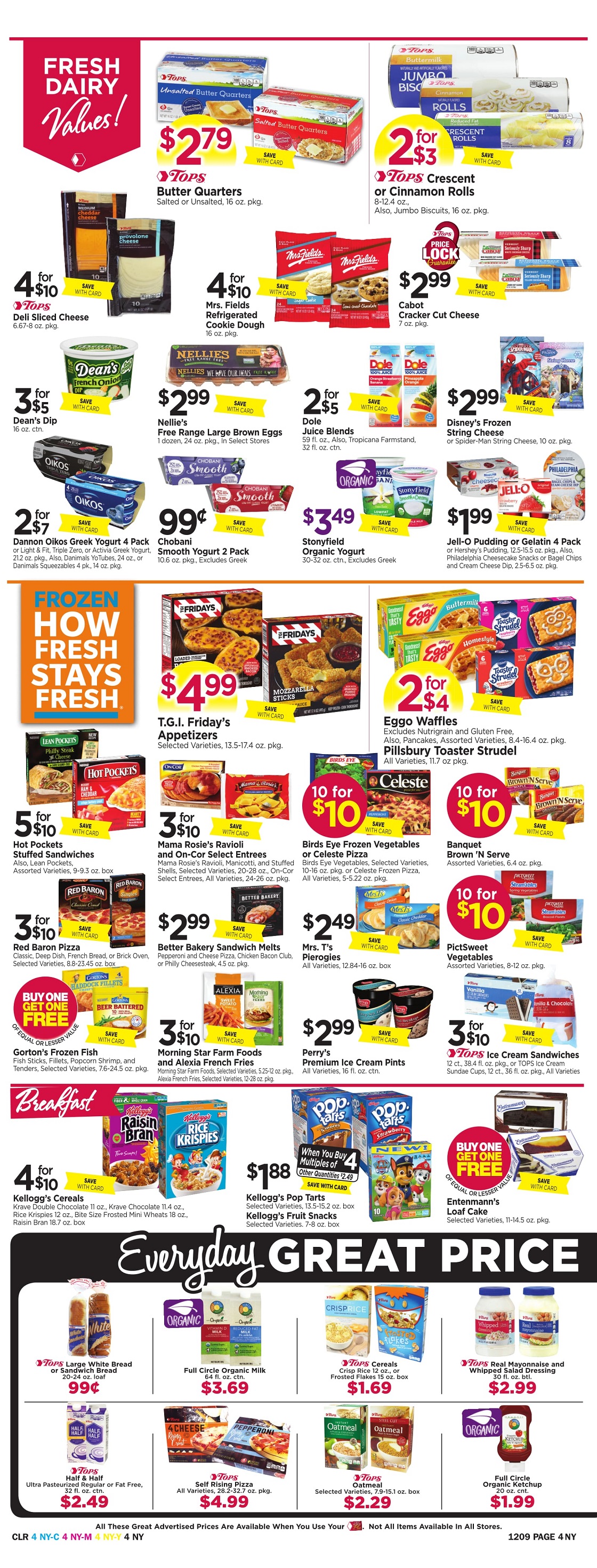 Tops Markets Ad Scan Week Of 12 3 Page 4