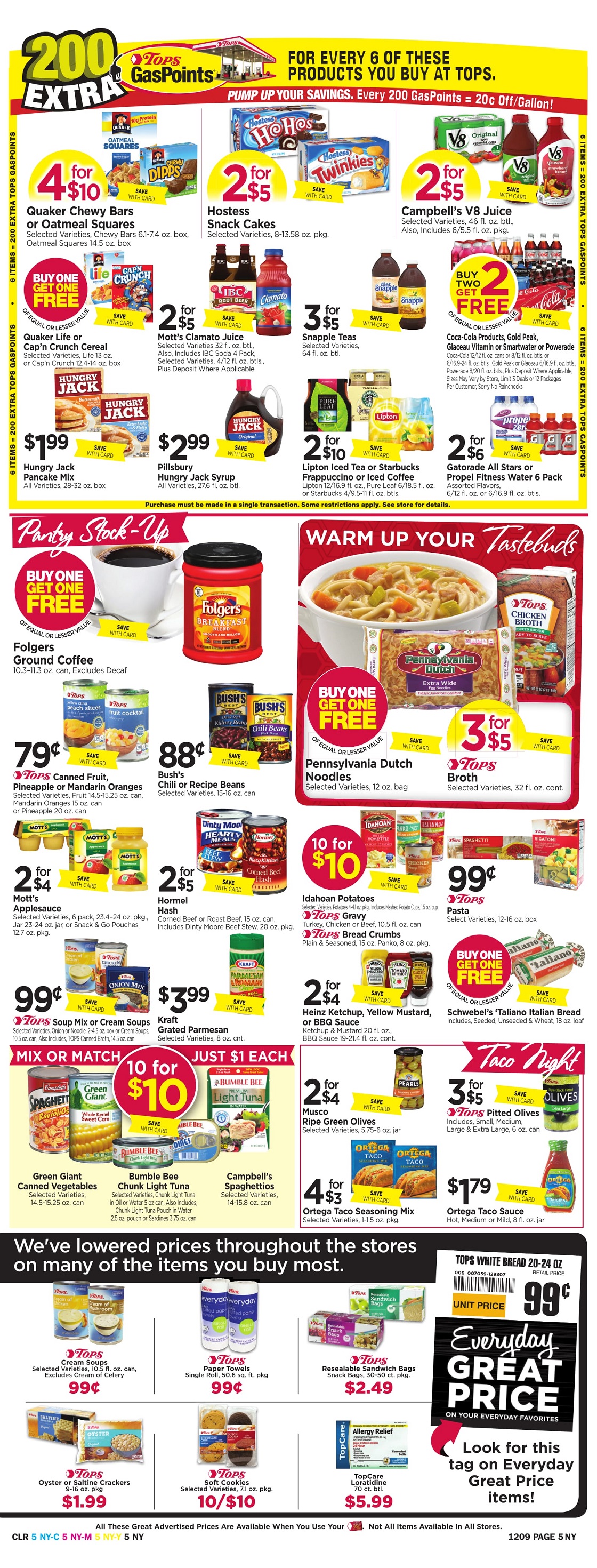 Tops Markets Ad Scan Week Of 12 3 Page 5