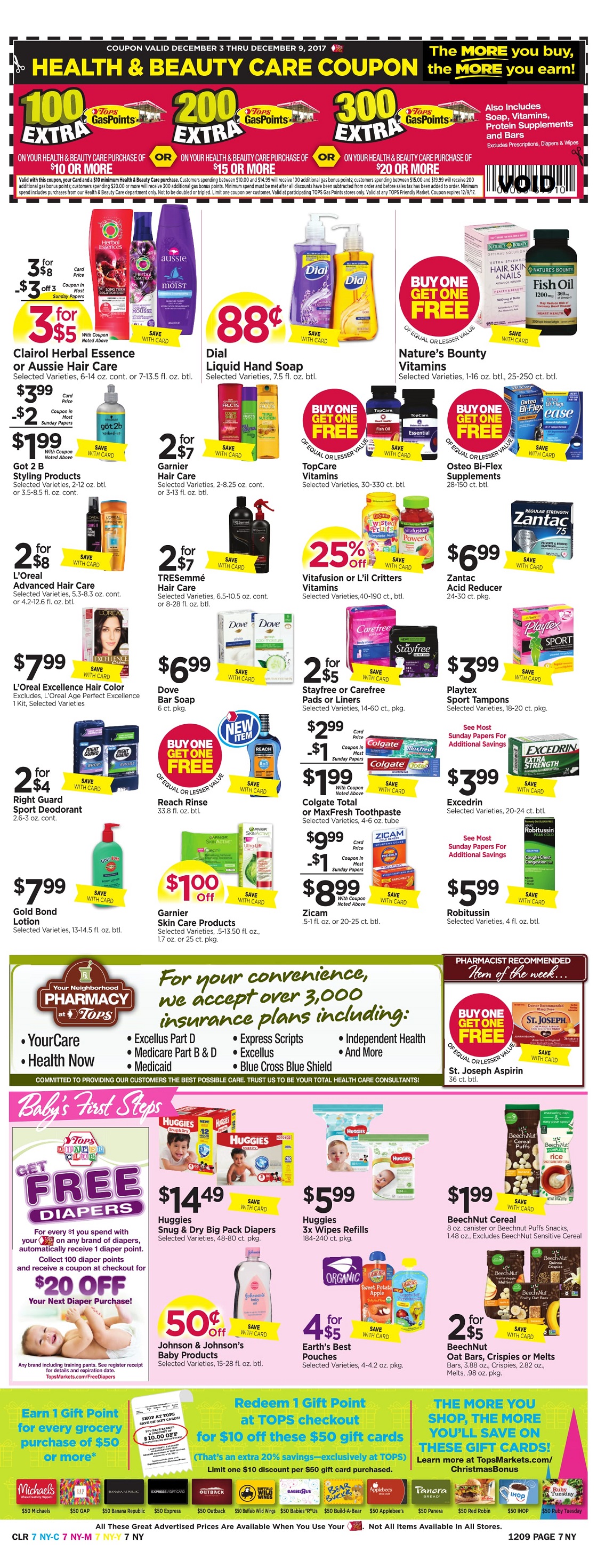 Tops Markets Ad Scan Week Of 12 3 Page 7