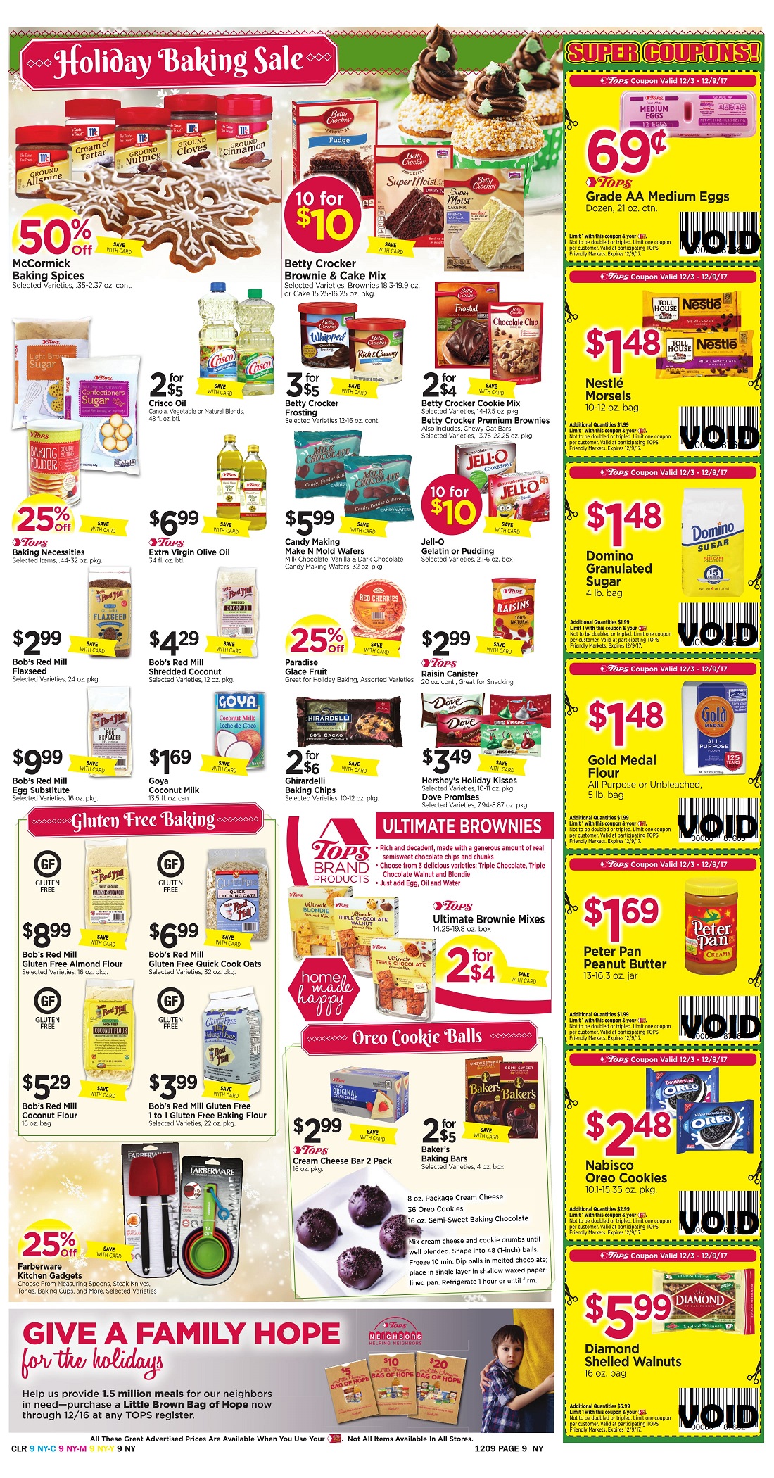 Tops Markets Ad Scan Week Of 12 3 Page 9