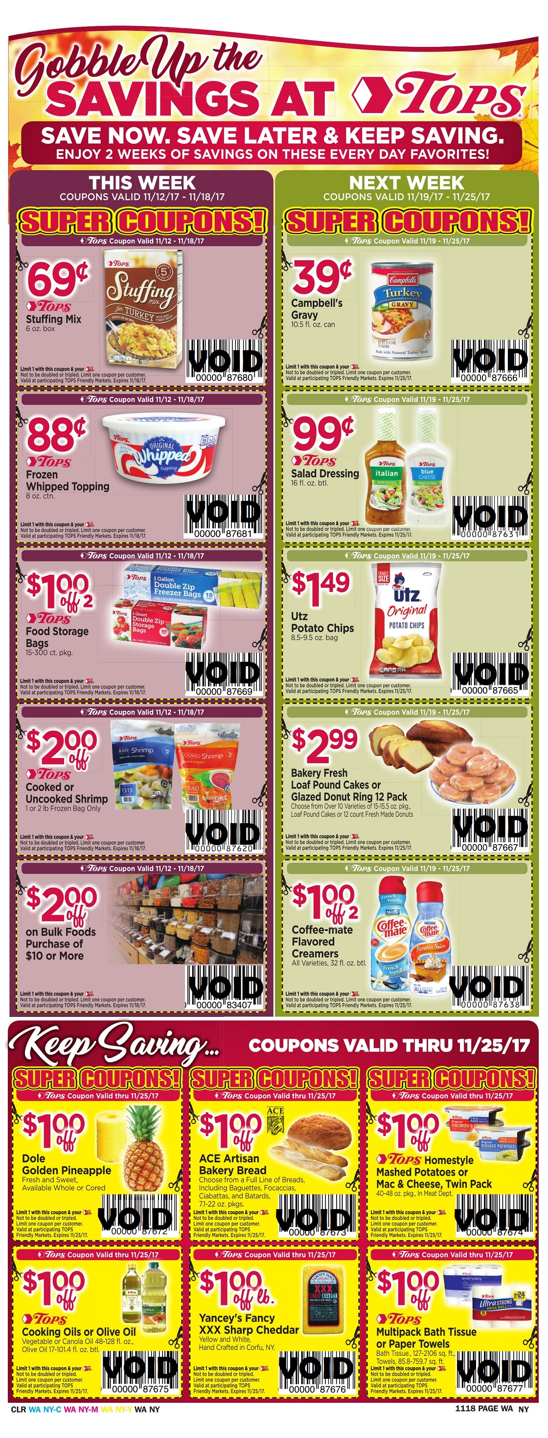 Tops Markets Ad Scan Week Pf 11 12 Page 11