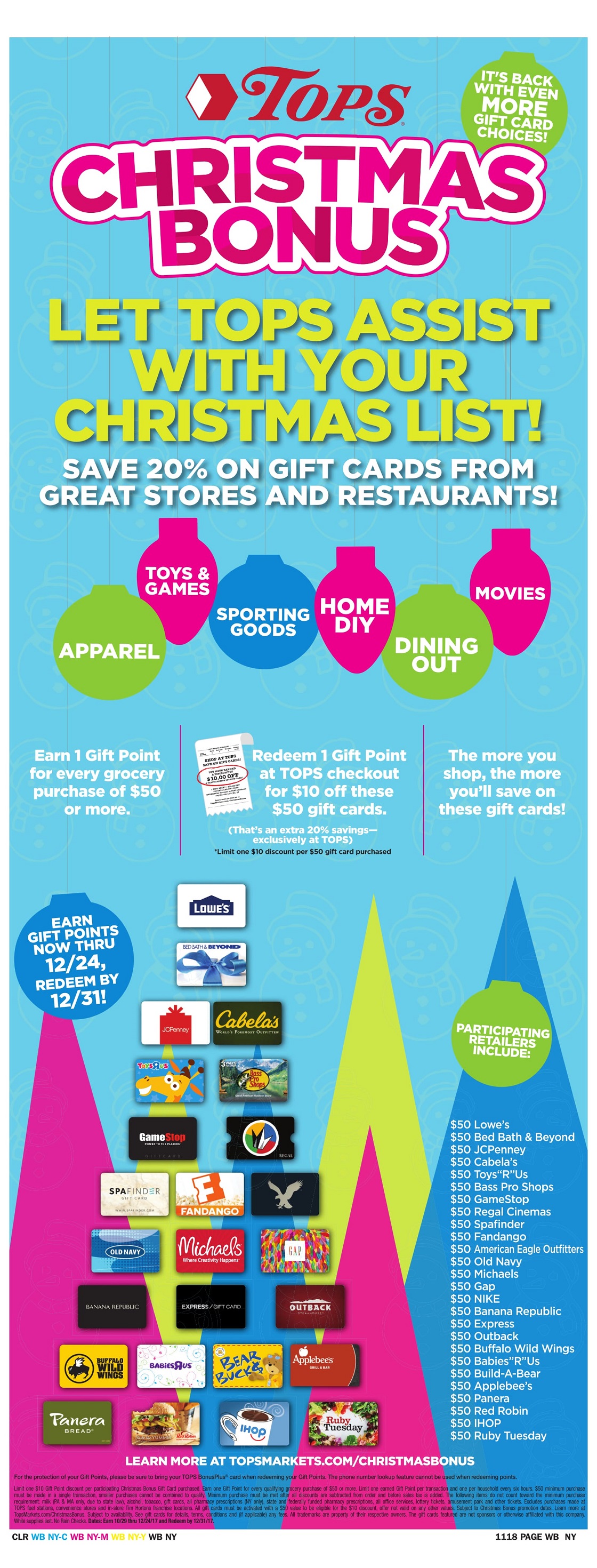 Tops Markets Ad Scan Week Pf 11 12 Page 12