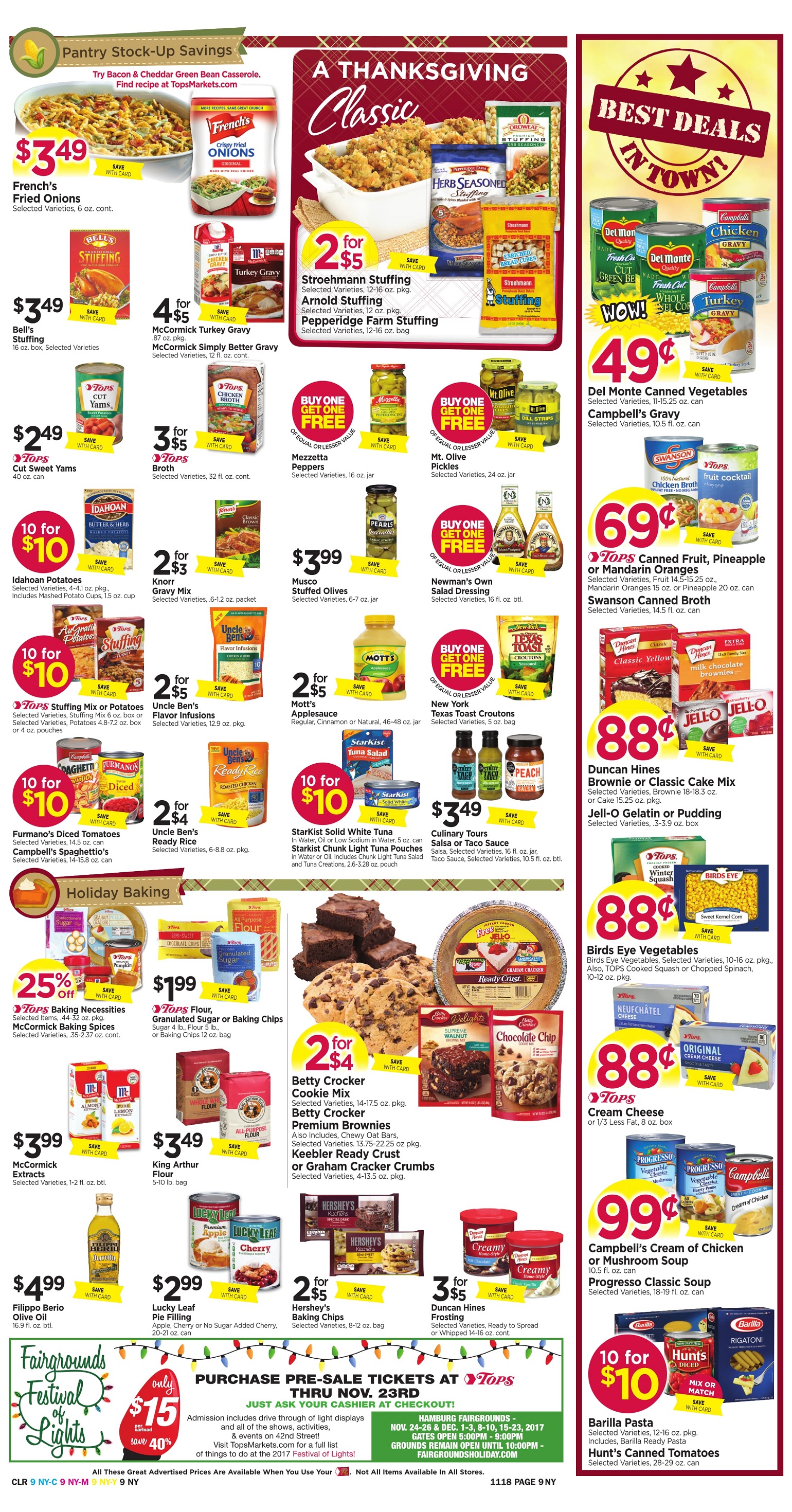 Tops Markets Ad Scan Week Pf 11 12 Page 9