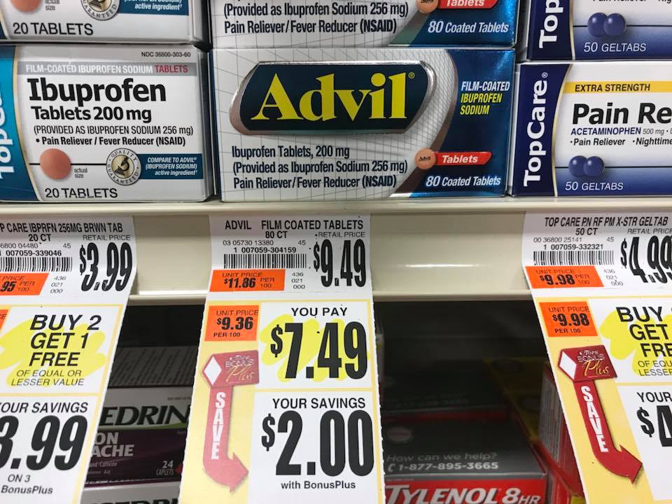 Advil At Tops Markets