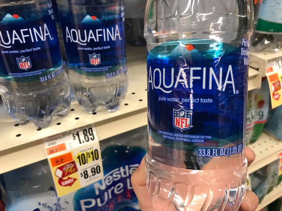 Aquafina Bottle Water At Tops Markets
