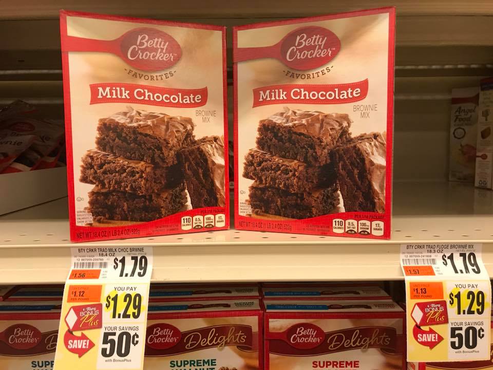 Betty Crocker Brownies Deal At Tops Markets