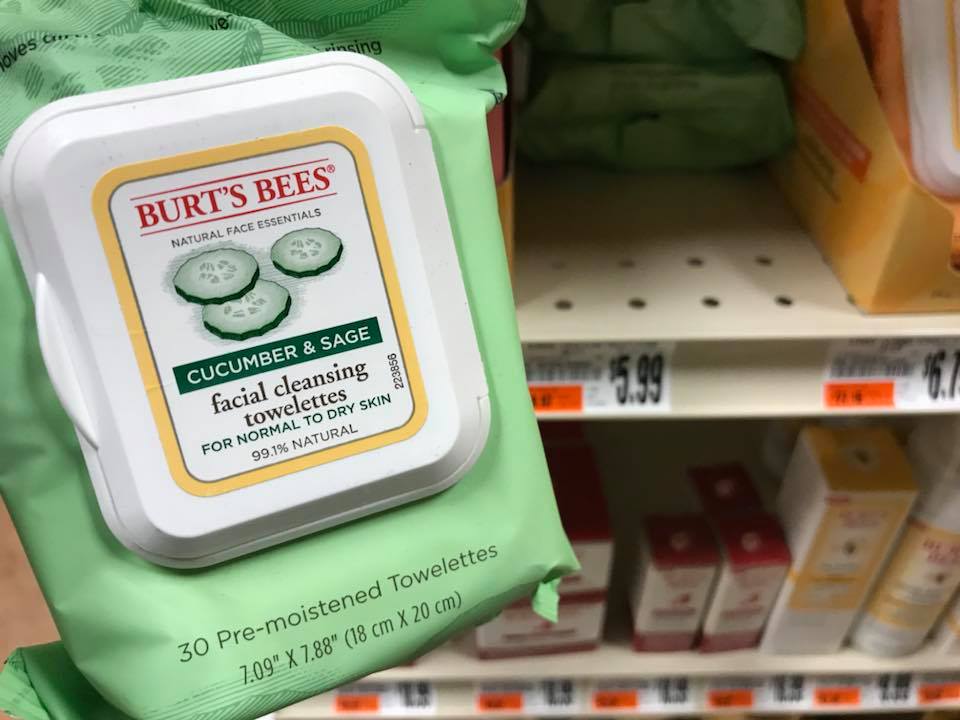 Burts Bees Face Wipes At Tops