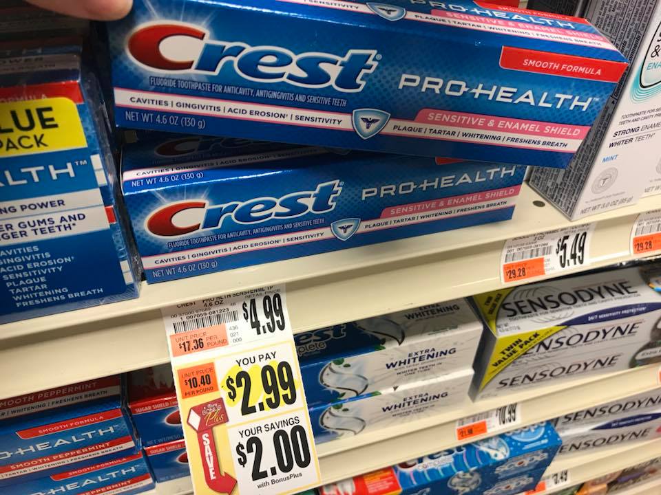 Crest Toothpaste Deal At Tops Markets Only $0 99 Each 2