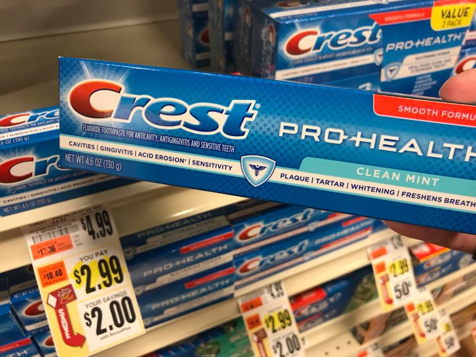 Creat Toothpaste Deal At Tops Markets Only $0 99 Each