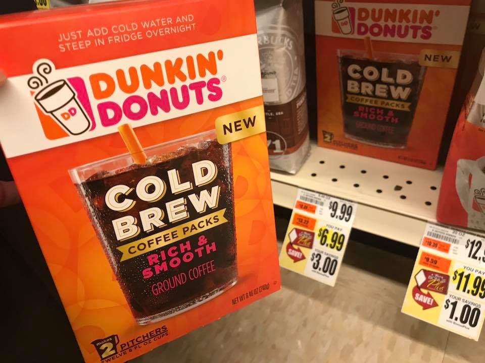Dunkin Donuts Ice Brewed At Tops Markets