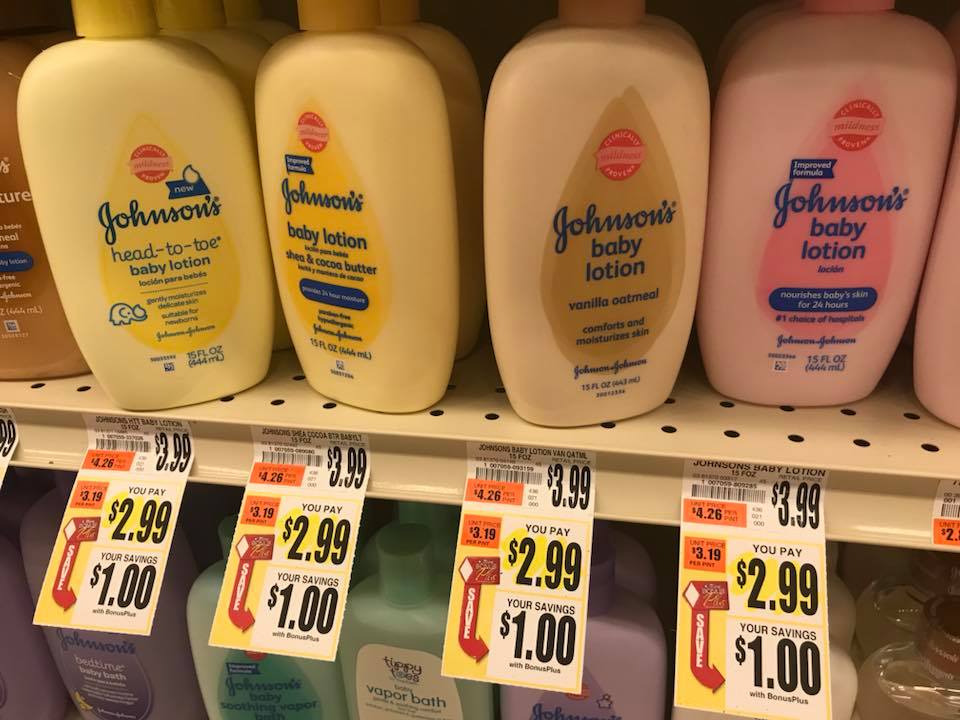 Johnsons Baby Lotion At Tops Markets