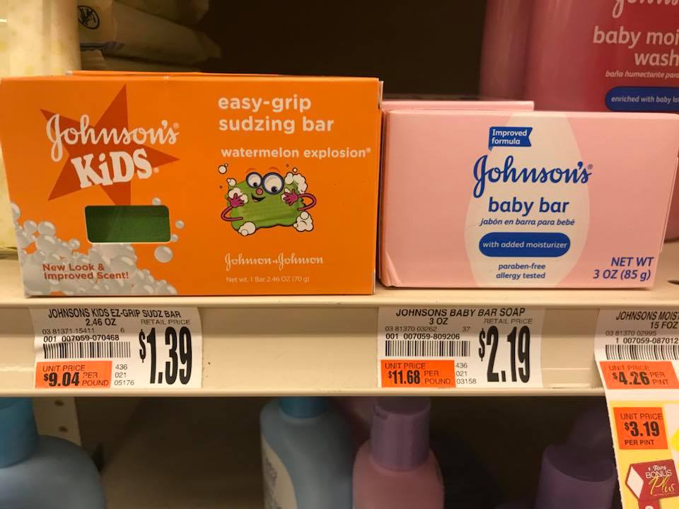 Johnsons Bars Soap At Tops Markets