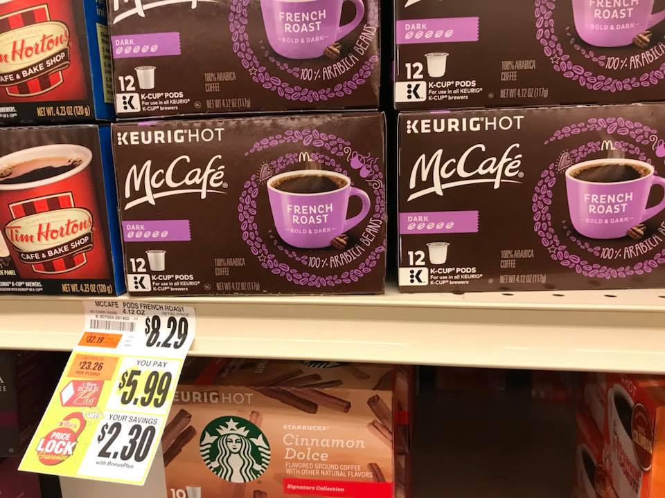 Mccafe K Cups Coffee At Tops Markets