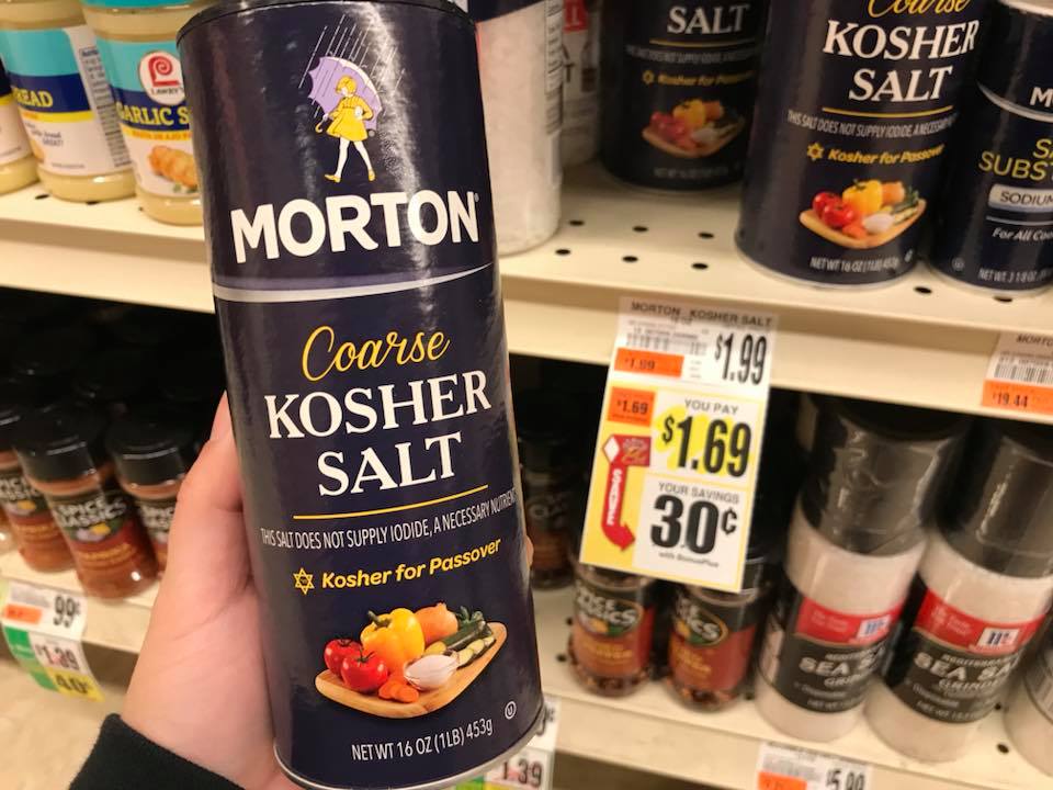 Morton Salt At Tops Markets