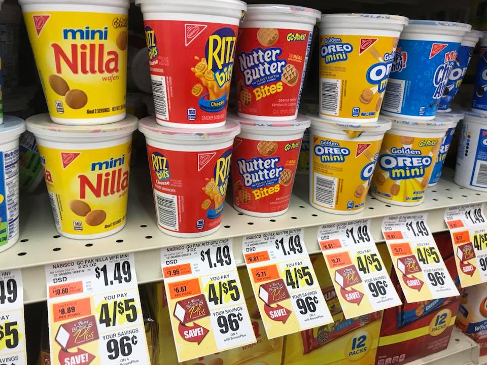 Nabisco Go Cups Sale At Tops Markets