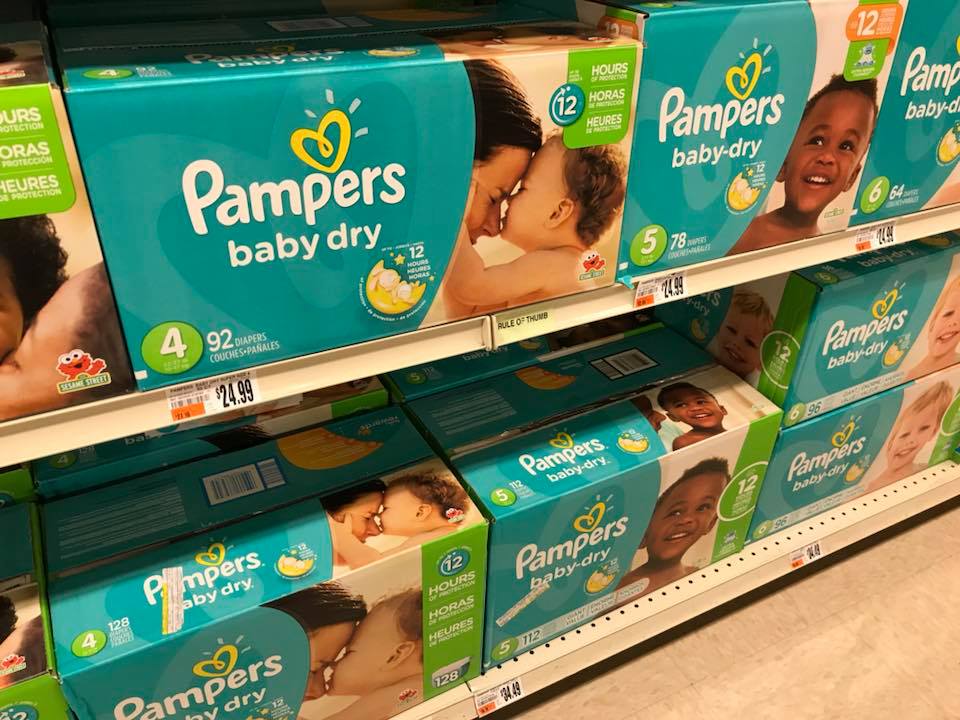 Pampers Diapers Box Deal At Tops Markets