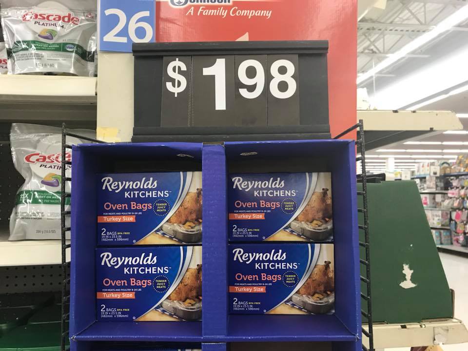 Reynold Oven Bags At Walmart