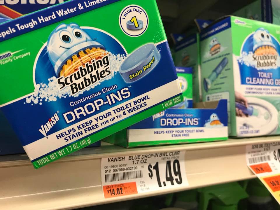 Scrubbing Bubbles Drops Ins Deal At Tops Markets