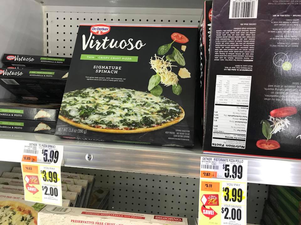 Virtossa Pizza At Tops